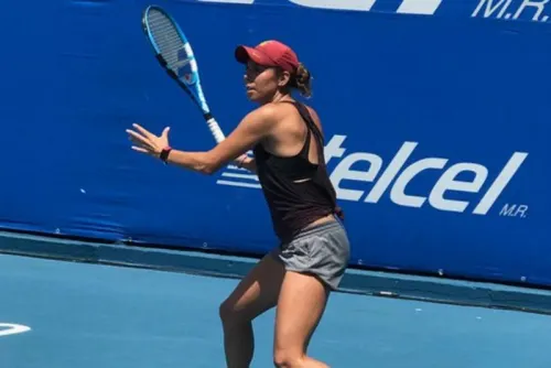 Giuliana Olmos queda fuera del dobles de torneo de tenis en China