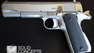 Crean la primera pistola de metal en una impresora 3D