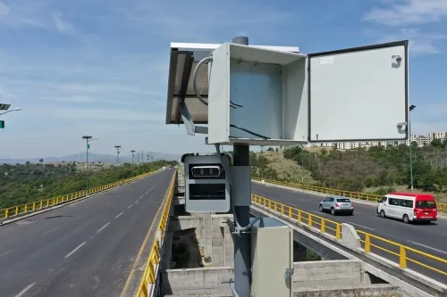 Roban baterías para la operación de cámaras de foto-multas sobre el Periférico