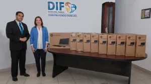 Recibe DIF Municipal donativo en beneficio de Jóvenes en Progreso