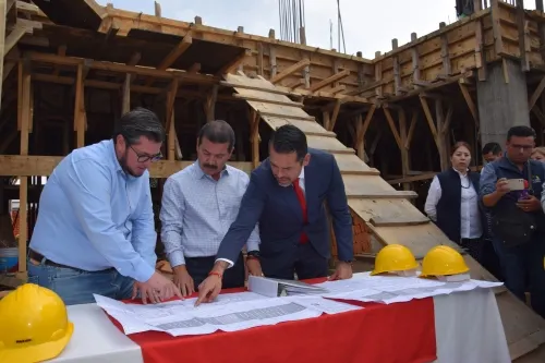 Avanza construcción de Ciudad Judicial en San Pedro Cholula