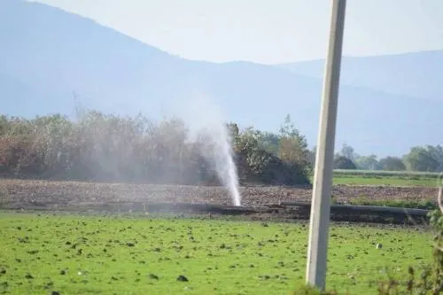 Reportan fuga de combustible en Teocalco, Hidalgo
