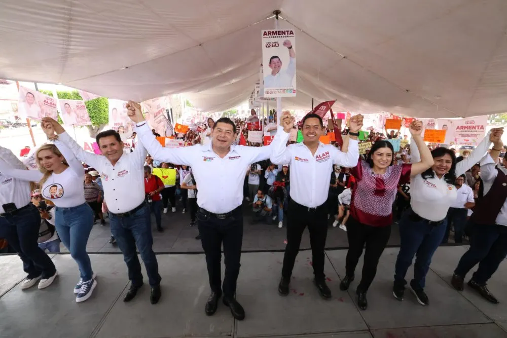 Puebla, Cuautinchán, Tecali y Tepeaca con carreteras doble carril: Armenta