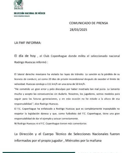 Rodrigo Huescas podría ir a prisión en Dinamarca por conducir a exceso de velocidad