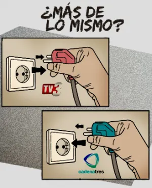 Adiós a TV3 y bienvenida Cadena Tres