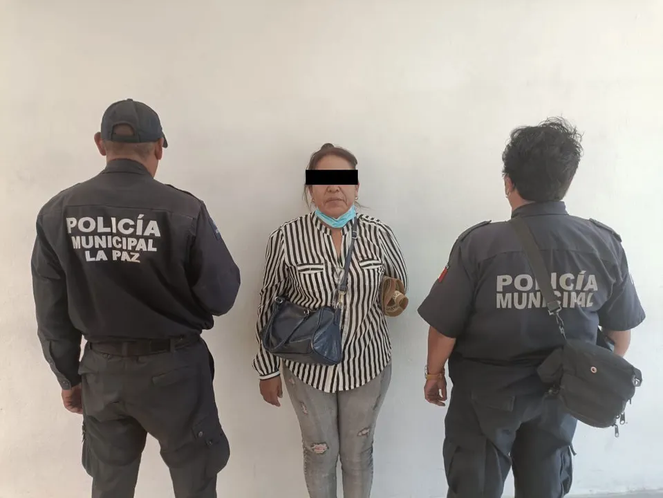 Mujer detenida