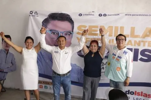 Delegada de Morena se suma a la campaña de Gerardo Islas