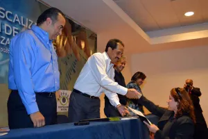 Clausura rector BUAP Diplomado Fiscalización y Rendición de Cuentas