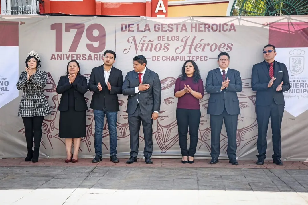Cuautlancingo Ceremonia 179 Aniv Gesta Heroica Ninos Heroes