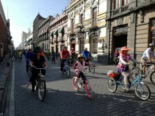Ayuntamiento de Puebla impulsa sana convivencia con Ciclovía Paseo Histórico