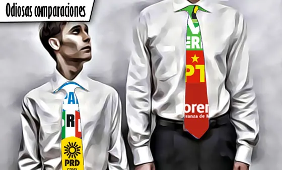 Odiosas comparaciones electorales de cara al 2024