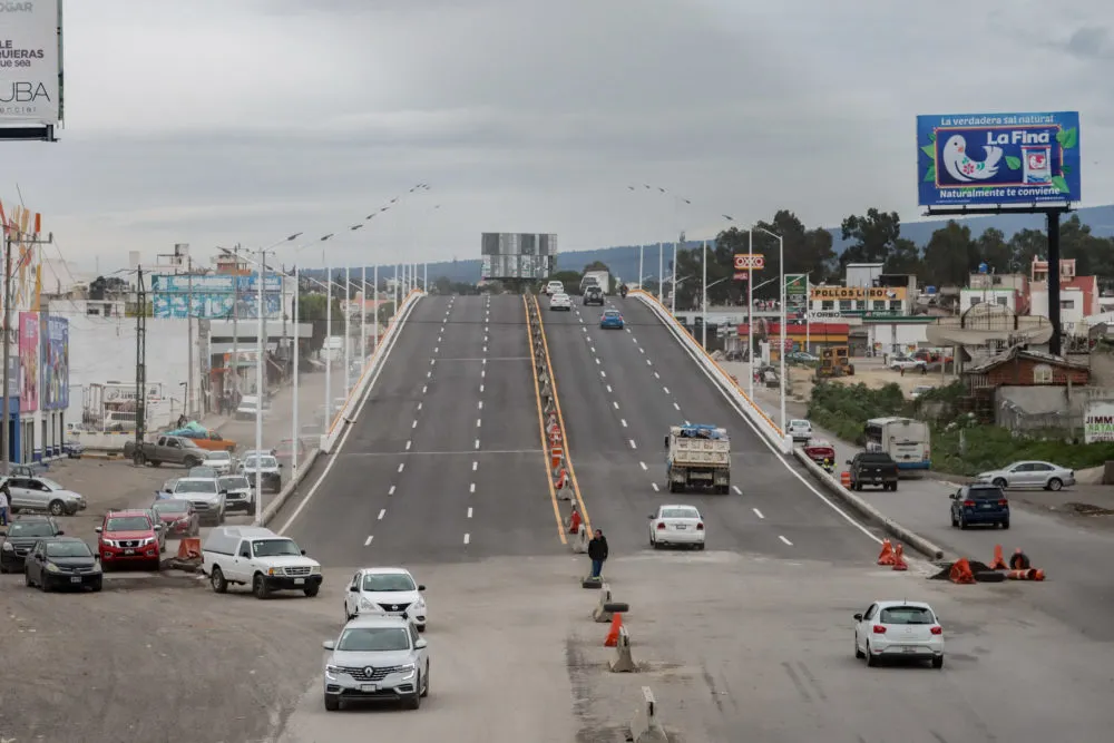 distribuidor vial de la Central de Abastos