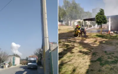 Deja tres lesionados explosión de un polvorín en Tultepec