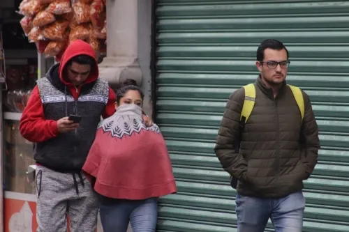 Advierte PC estatal descenso de temperatura  en varias regiones de la entidad