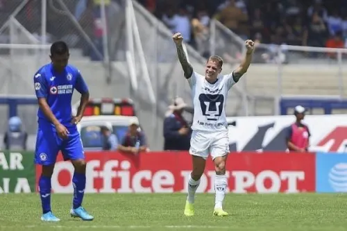 De último minuto, Pumas empata 1-1 a Cruz Azul