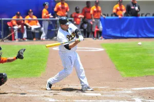 César Tapia es el campeón de bateo de la Liga Mexicana de Beisbol