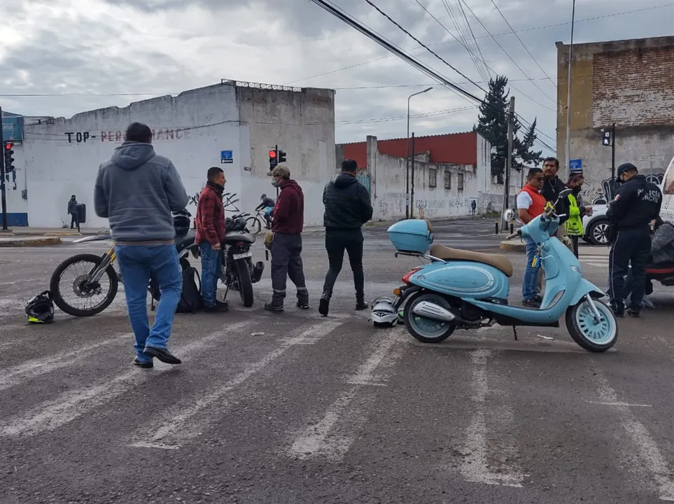 Choque de motos
