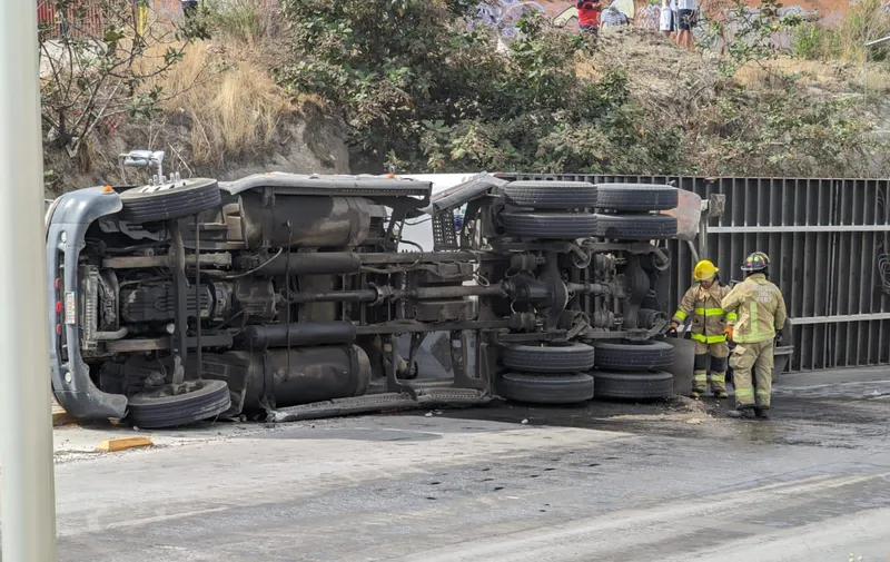 Volcadura de tráiler