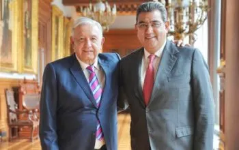 Sergio Salomón de nueva cuenta se reúne con AMLO para tratar temas de salud