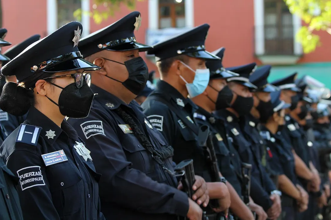 Policias Municipales Puebla
