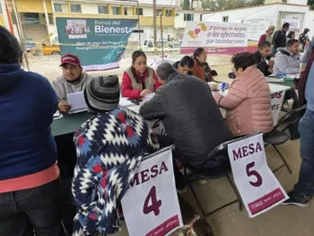Inicia segunda entrega de apoyos a familias afectadas por las lluvias: Secretaría de Bienestar