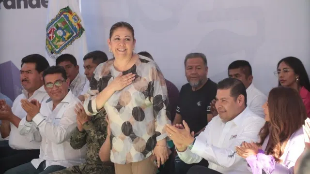Laura Artemisa García, presidenta de la Junta de Gobierno y Coordinación Política del Congreso de Puebla