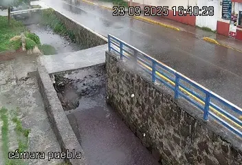 Se prevén lluvias de alta intensidad entre las 18:00 a 20:00 horas; Ayuntamiento de Puebla mantiene activo monitoreo permanente