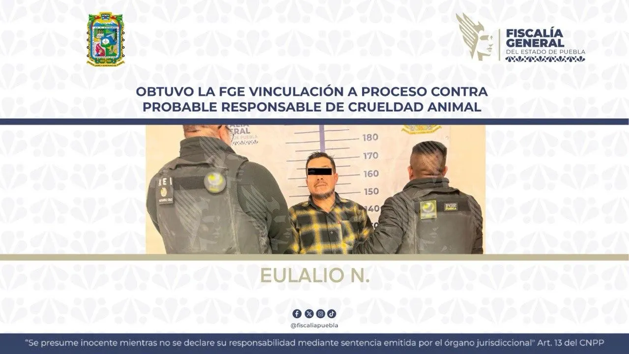 Eulalio N., responsable de crueldad animal