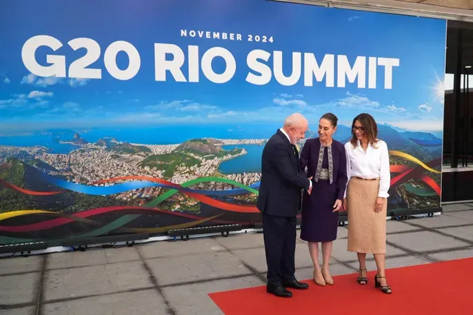 En G20, Sheinbaum propone destinar 1% del gasto militar a programa de reforestación más grande de la historia