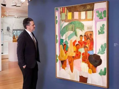 Se subastará la obra “The Rivals” de Diego Rivera en Nueva York
