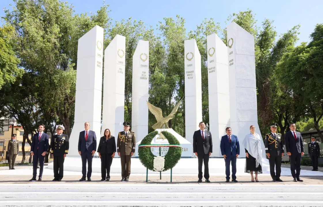 Puebla conmemora a los Niños Héroes a 179 años de la Gesta de Chapultepec