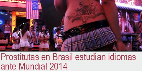 Prostitutas en Brasil estudian idiomas ante Mundial 2014