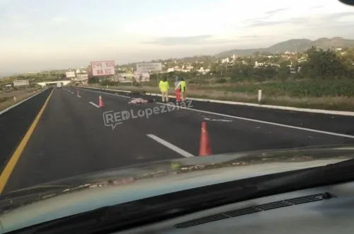 Muere motociclista en la autopista a Atlixco