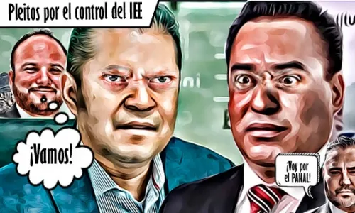 De pleitos por el control del IEE, candidatos del Panal y transas con el calzado escolar