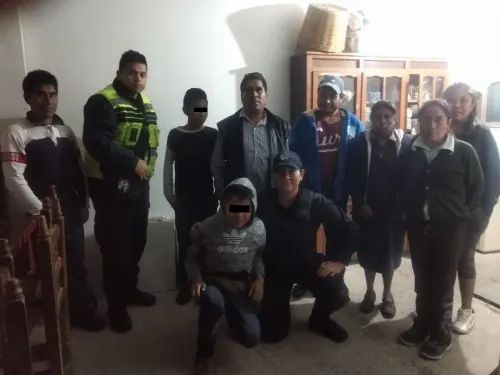 Encuentra policía de San Pedro Cholula a menor extraviado