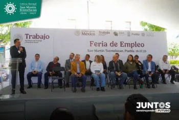 Sedetra, SNE y Ayuntamiento de Texmelucan organizan Feria del Empleo ofertando 736 vacantes