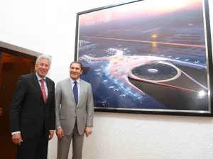 Se reúne el gobernador con secretario de Comunicaciones y Transportes