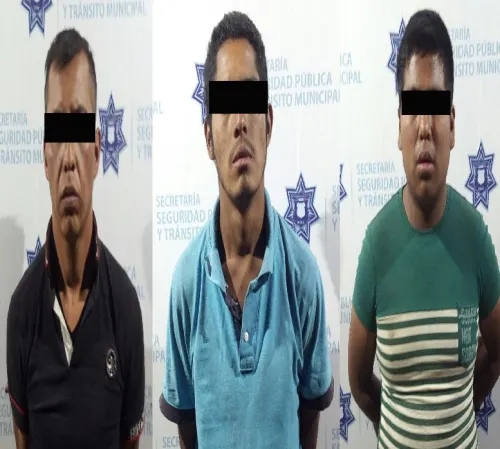 Desarticuló Policía Municipal de puebla a banda de asaltantes de transporte público