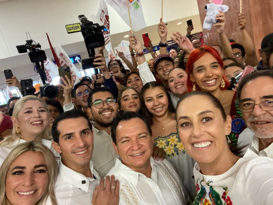 Claudia Sheinbaum en Yucatán