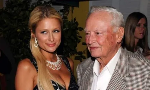 Muere el abuelo de Paris Hilton; deja el 97 por ciento de su fortuna a su fundación