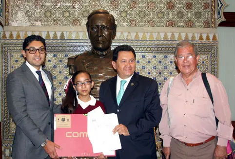 Reconocen Diputados Salomón Escorza y Alonso Granados esfuerzo y compromiso de jóvenes por la educac