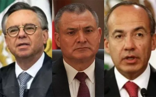 Medina Mora y Calderón podrían ser testigos en caso García Luna