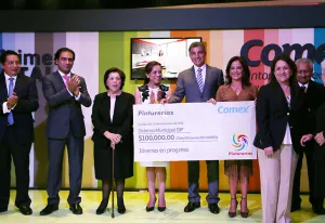 Recibe Comuna donativo de Comex para Casa Jóvenes en Progreso
