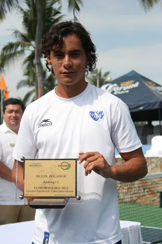 Estudiante del Tec de Monterrey es número uno nacional de tenis