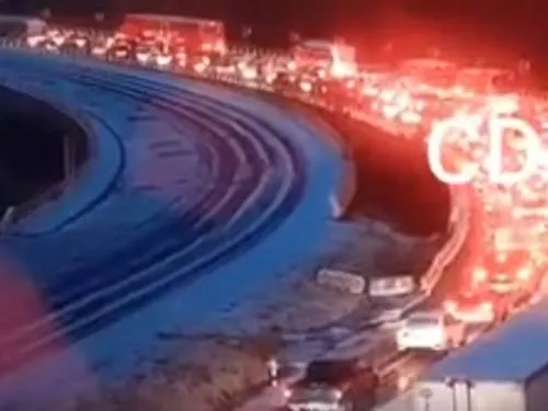 Video: Granizo en la México-Toluca alcanzó 15 centímetros: SCT
