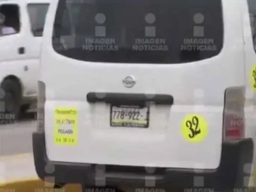 Violan a otra menor en combi del Estado de México