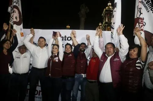 Inician campaña candidatos de Morena en Puebla