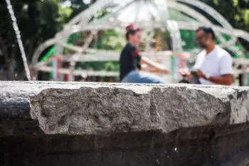 Autoridades confirman daños por 150 mil pesos en la fuente de San Miguel tras protesta en Puebla