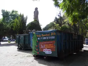 Comuna y Africam Safari invitan a reciclar árbol de Navidad natural