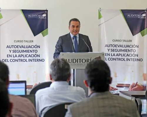 Auditoría Puebla imparte el curso taller “Autoevaluación y Aplicación del Control Interno” a los 217